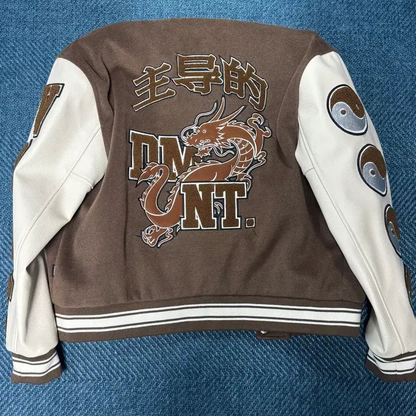 [BUNJANG] Dominant Varsity Jacket - Medium / 도미넌트 바시티 자켓 새상품 m