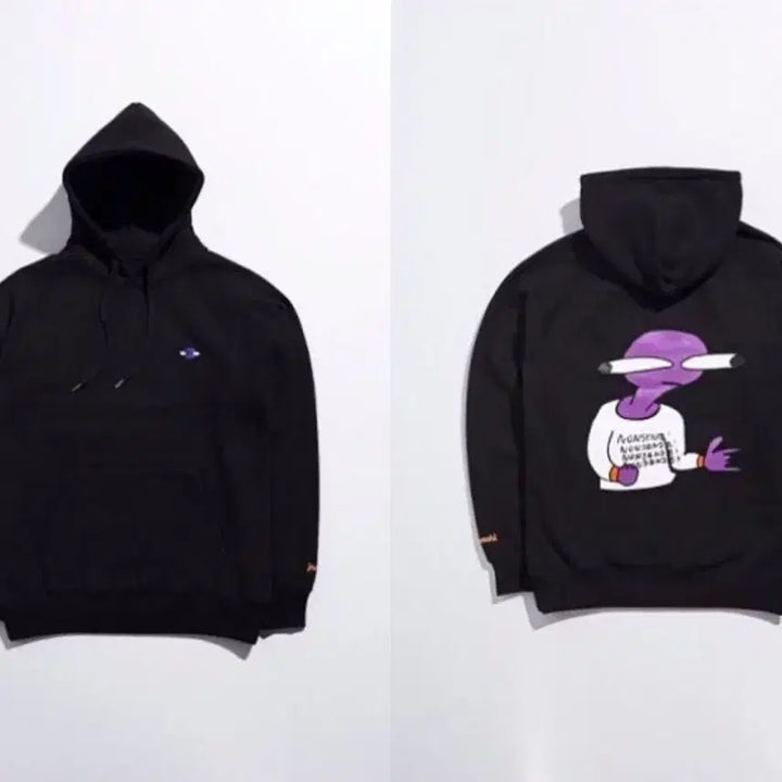 [BUNJANG] Jannabi Nonsense Fleece Hoodie / 잔나비 넌센스 기모 후드티