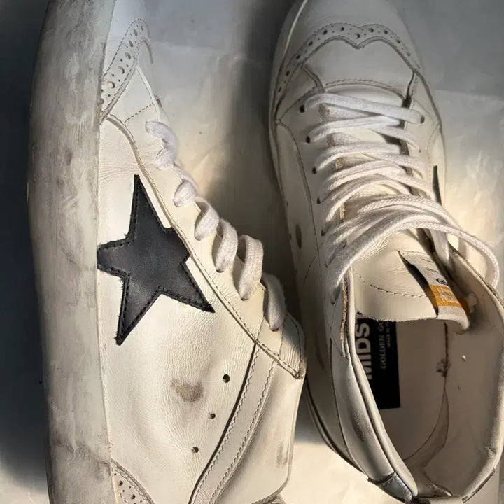 [BUNJANG] Golden Goose Midstar Sneakers White Size 37 / 골든구스 미드스타 스니커즈 화이트 37