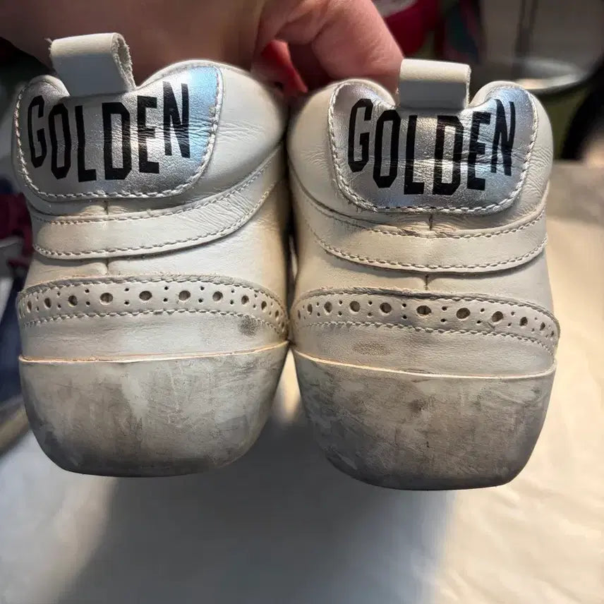 [BUNJANG] Golden Goose Midstar Sneakers White Size 37 / 골든구스 미드스타 스니커즈 화이트 37