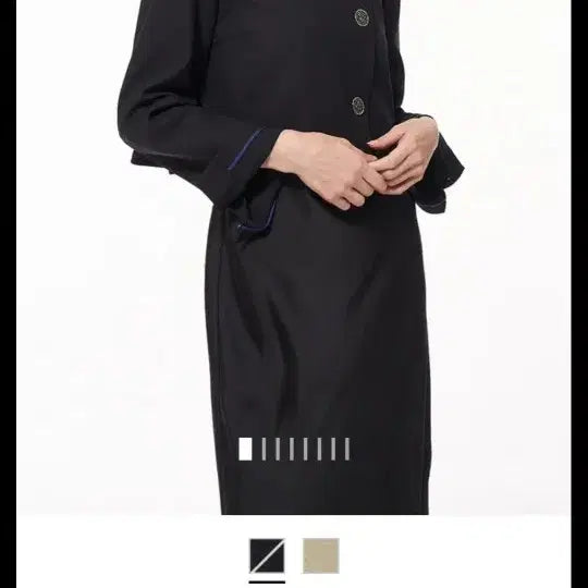 [BUNJANG] TIMELESS Colorless Button Crop Jacket / 22타임 칼라리스 버튼 크롭 재킷55(셋업가능)