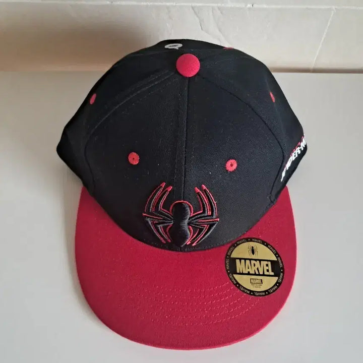[BUNJANG] Marvel Spider-Man Black/Red Ball Cap (Snapback) / 마블 스파이더맨 블랙/레드 볼캡(스냅백,야구모자)-새상품