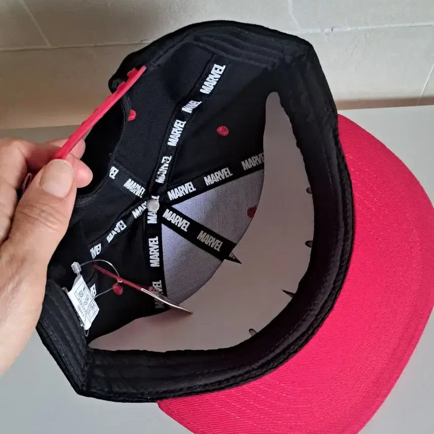 [BUNJANG] Marvel Spider-Man Black/Red Ball Cap (Snapback) / 마블 스파이더맨 블랙/레드 볼캡(스냅백,야구모자)-새상품