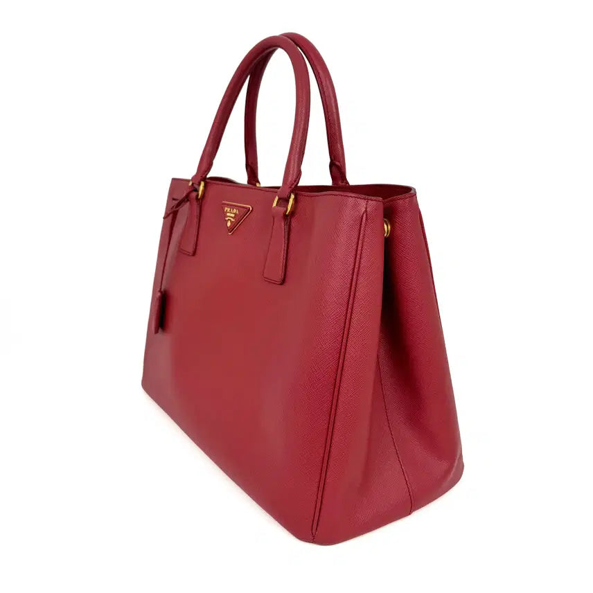 [BUNJANG] Prada Red Saffiano Lux Tote Bag BN1844 / 프라다 레드 사피아노 럭스 토트백 BN1844