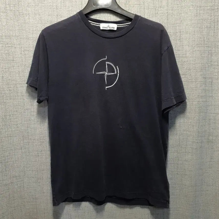 [BUNJANG] Stone Island Navy Logo T-Shirt XL / 스톤아일랜드 네이비 로고 반팔 티셔츠 XL