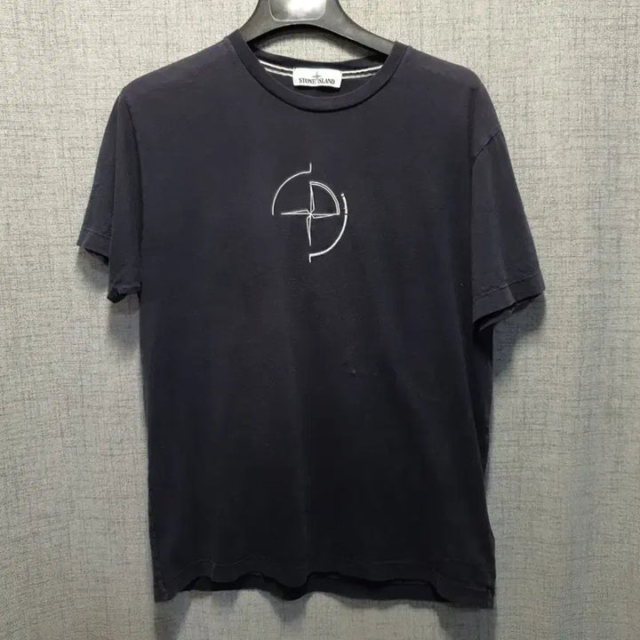 [BUNJANG] Stone Island Navy Logo T-Shirt XL / 스톤아일랜드 네이비 로고 반팔 티셔츠 XL
