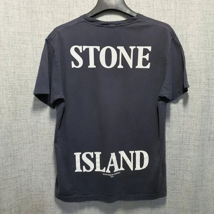 [BUNJANG] Stone Island Navy Logo T-Shirt XL / 스톤아일랜드 네이비 로고 반팔 티셔츠 XL