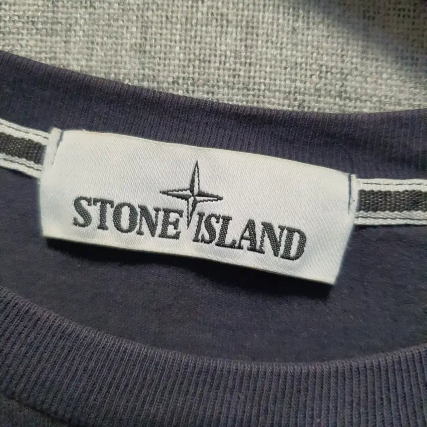[BUNJANG] Stone Island Navy Logo T-Shirt XL / 스톤아일랜드 네이비 로고 반팔 티셔츠 XL