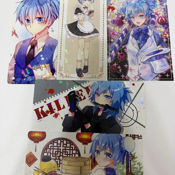 [BUNJANG] Assassination Classroom Unofficial Goods Photocard Set Bundle / 암살교실 비공굿 포토카드 세트 일괄 판매