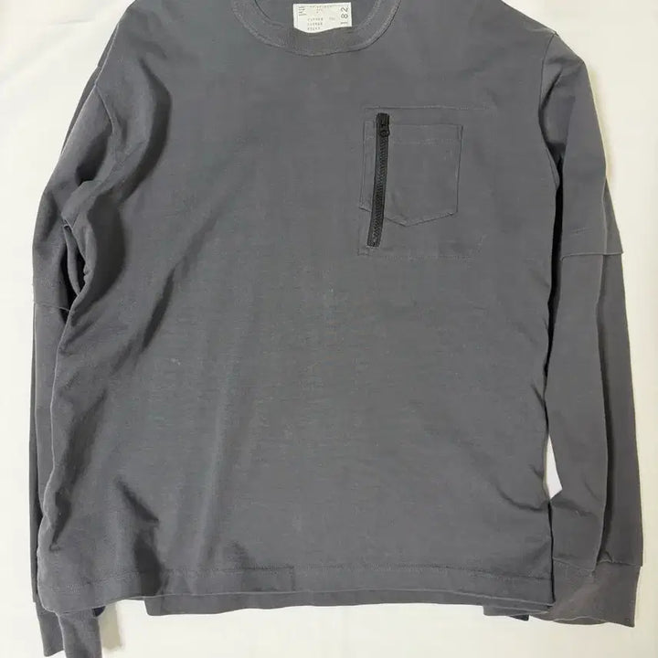 [BUNJANG] Sacai Side Snap Zipper Pocket Long Sleeve / 사카이(Sacai) 사이드 스냅 지퍼 포켓 롱슬리브