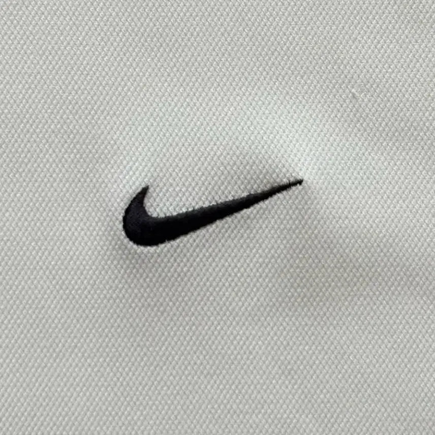 [BUNJANG] Nike Dry-Fit White Polo Shirt / Nike 나이키 Dry-Fit 화이트 카라티