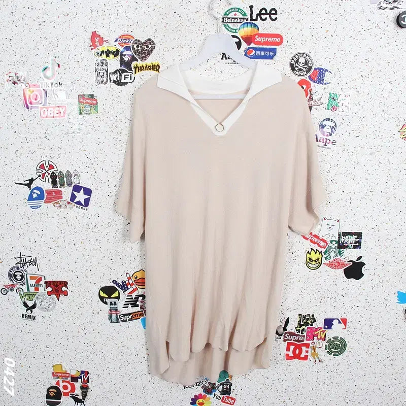 [BUNJANG] Chloe and Jane Rayon Knit Blouse / 여성88/ 클로앤차이 레이온 니트 블라우스BG 37-160