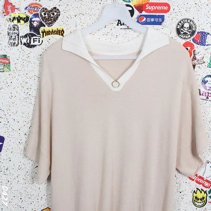 [BUNJANG] Chloe and Jane Rayon Knit Blouse / 여성88/ 클로앤차이 레이온 니트 블라우스BG 37-160