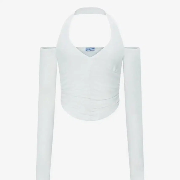 [BUNJANG] Flono Pal Riley Mesh Shirring Long Sleeve Top / 플노팔 Riley Mesh Shirring Long Sleeve Top