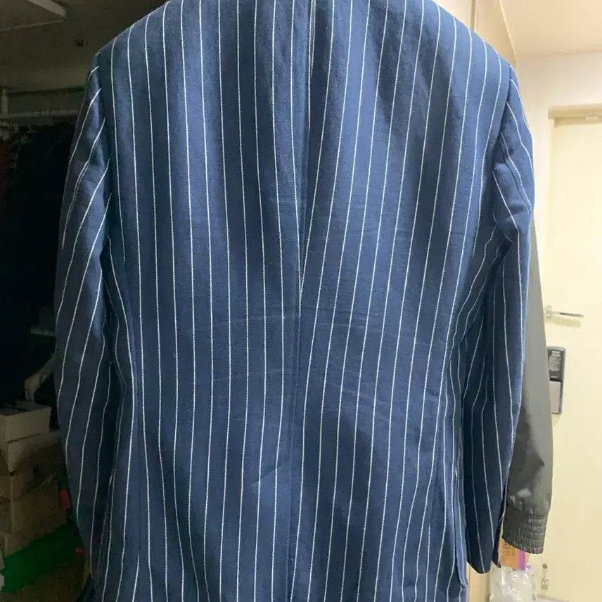 [BUNJANG] Zara Striped Cotton Jacket - Size M / 자라 스트라이프 코튼자켓 M (사용감 적음)