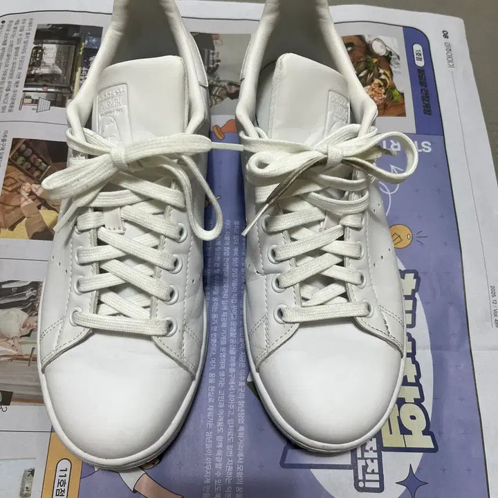 [BUNJANG] Adidas Stan Smith White FX5500 Sneakers / 아디다스 스탠 스미스 화이트