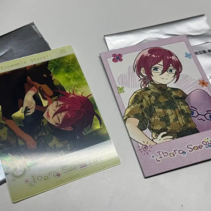 [BUNJANG] Ensemble Stars! Tunite Pop-up Saegusa Ibara Chibi Polaroid Bundle Set / 일괄 앙상블스타즈 앙스타 투니크 팝업 사에구사 이바라 치비 폴라로이드