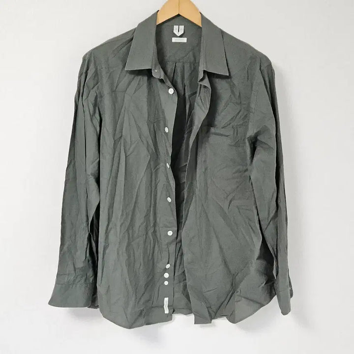 [BUNJANG] ARKET Signature Blouse Shirt Olive Khaki Men&