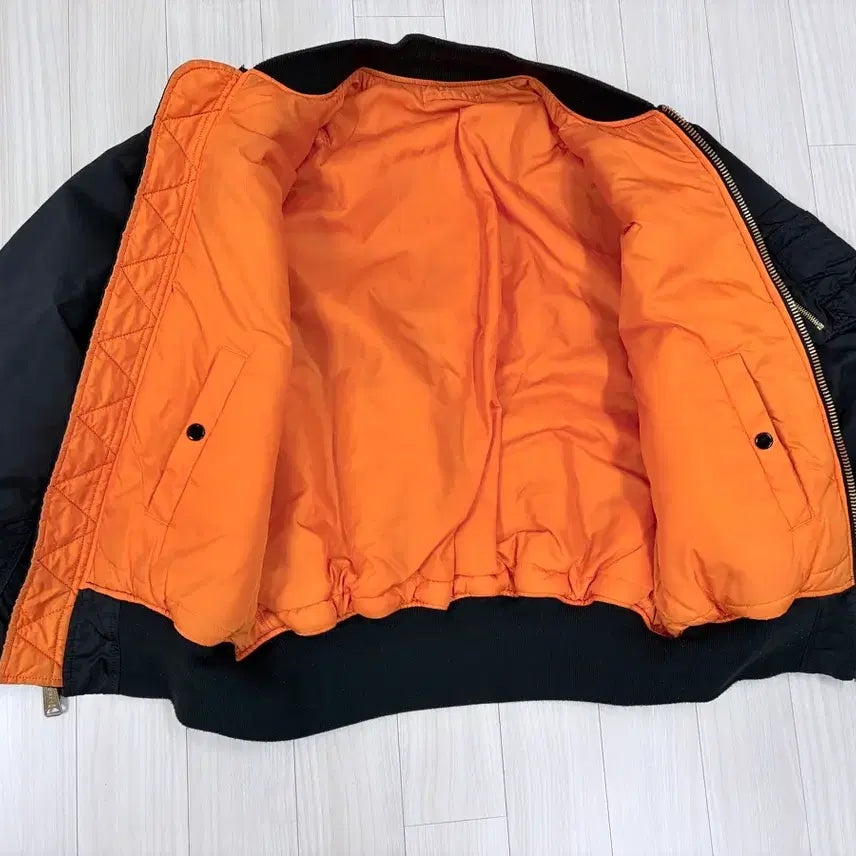 [BUNJANG] Alpha Industries MA-1 Black Flight Jacket / 알파 인더스트리 MA-1 블랙 플라이트 자켓,ma1 마원