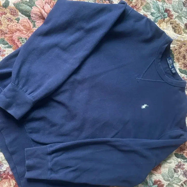 [BUNJANG] Polo Ralph Lauren Navy Sweatshirt / 폴로 네이비맨투맨 티셔츠