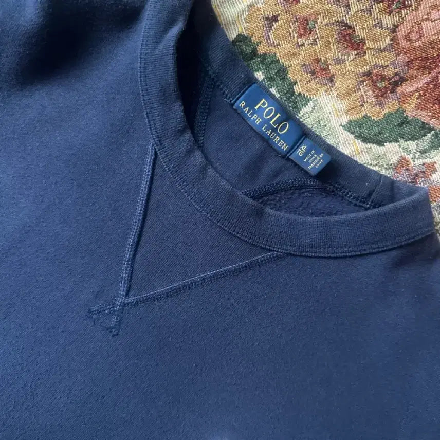 [BUNJANG] Polo Ralph Lauren Navy Sweatshirt / 폴로 네이비맨투맨 티셔츠