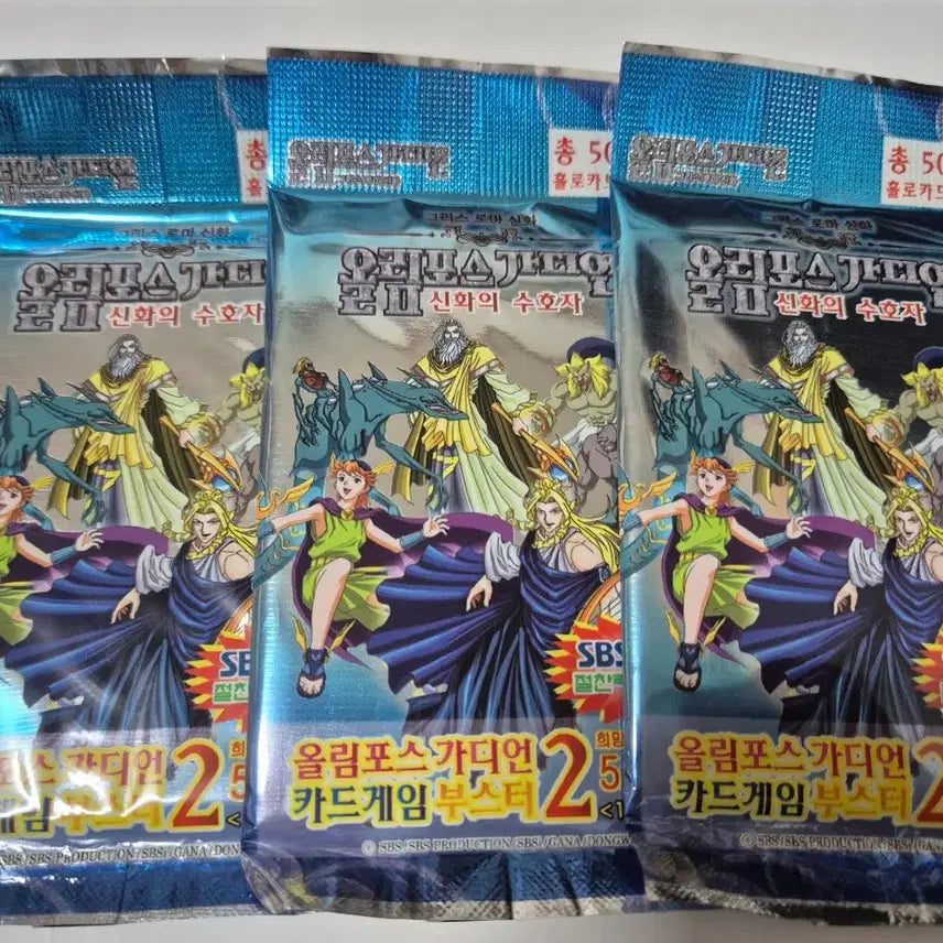 [BUNJANG] Olympus Guardian Card Pack (5 Packs) / 5팩)고전 올림포스 가디언 카드팩2