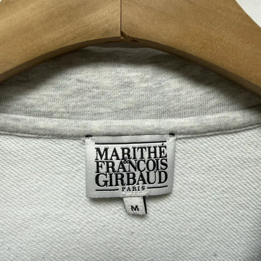 [BUNJANG] Marithe Francois Girbaud Half-Zip Sweatshirt / (232)  마리떼 반집업 스웻 맨투맨