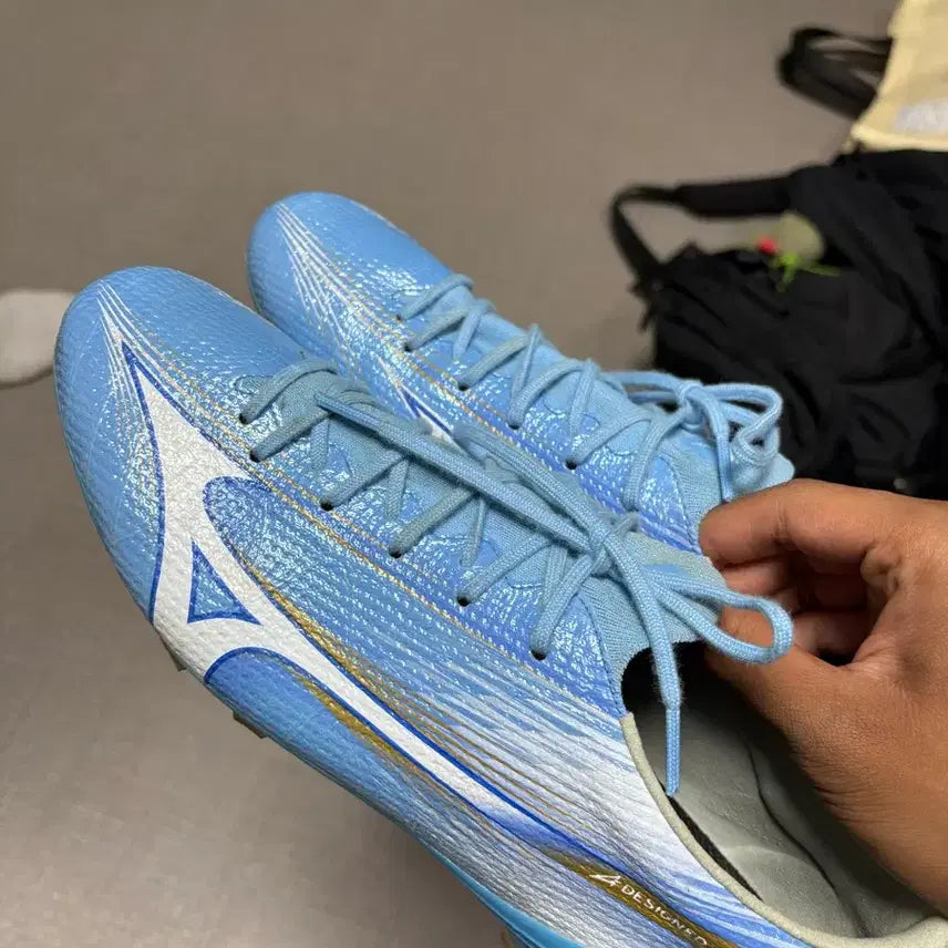 [BUNJANG] Mizuno Alpha 3 Japan FG Soccer Cleats (280mm) / 미즈노 알파 3 japan 축구화 280mm