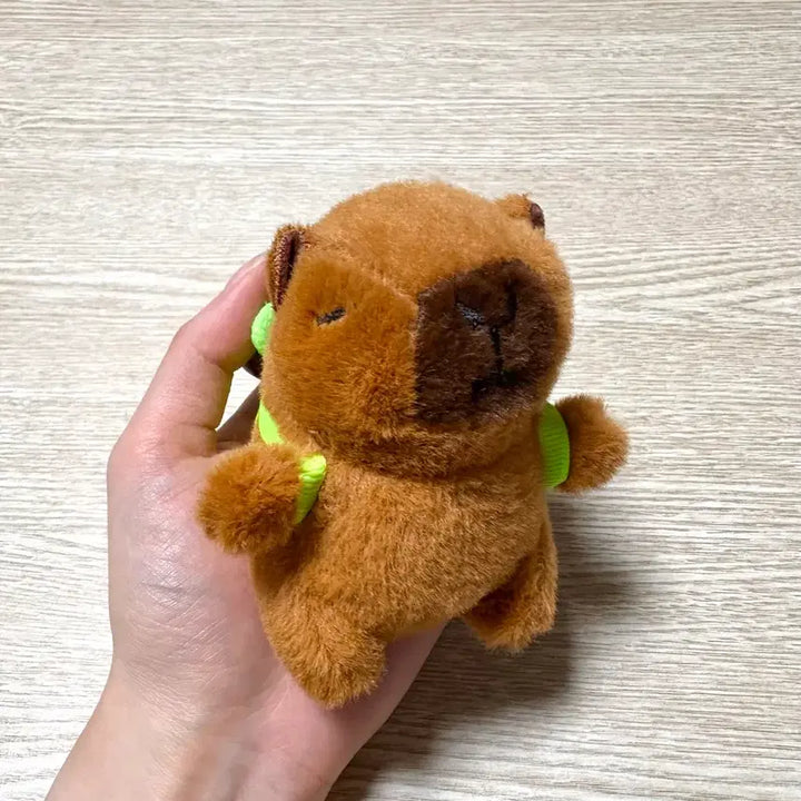 [BUNJANG] Capybara Plush Keychain with Bell / 카피바라 인형 키링