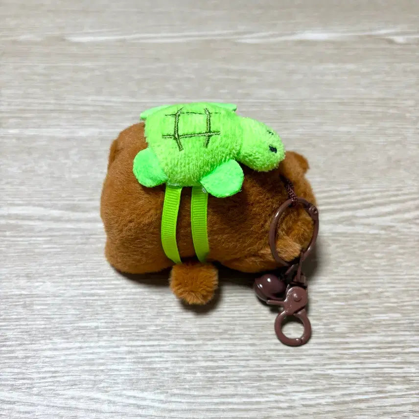 [BUNJANG] Capybara Plush Keychain with Bell / 카피바라 인형 키링