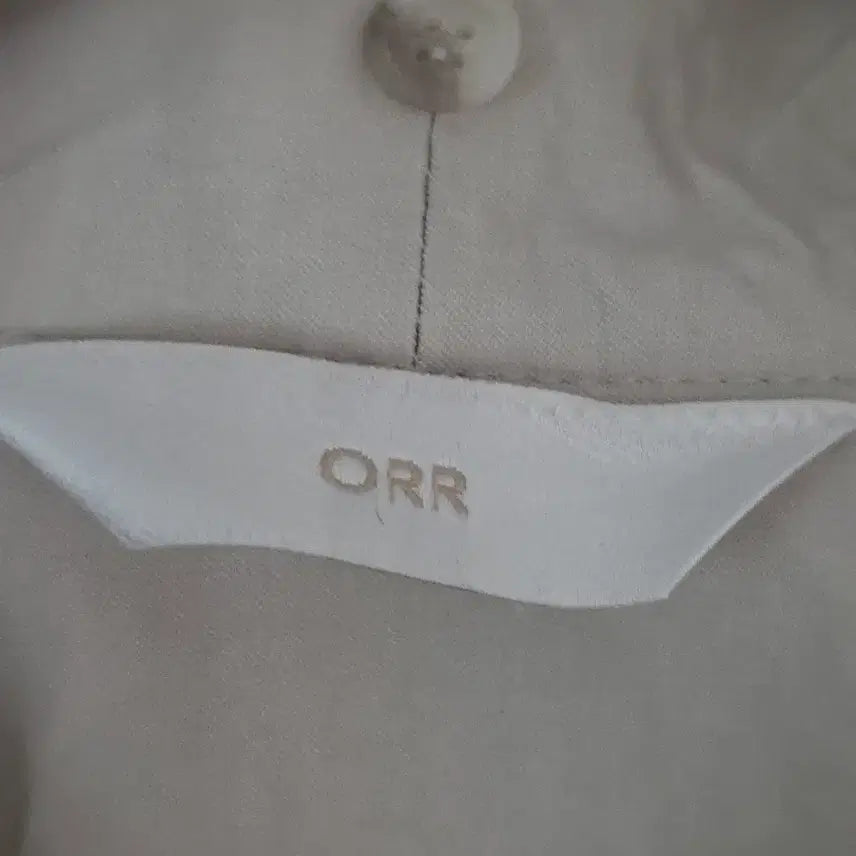 [BUNJANG] ORR Two-Way Trench Shirt Light Beige / ORR 투웨이 트렌치 셔츠 라이트베이지 S