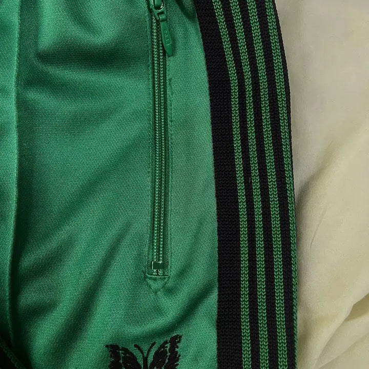 [BUNJANG] Needles Track Pants Straight M Emerald / 니들스 트랙팬츠 스트레이트 M 에메랄드