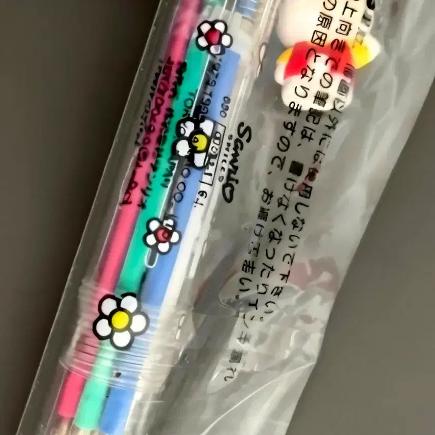 [BUNJANG] Sanrio Hello Kitty 5-Color Ballpoint Pen &amp; Mechanical Pencil Set / 키티 5색볼펜샤프, 키티 샤프볼펜, 키티 다색볼펜
