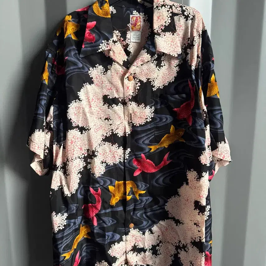 [BUNJANG] Koi Hawaiian Shirt / 잉어 하와이안셔츠