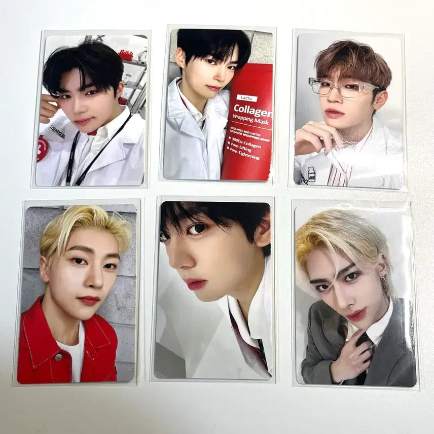 [BUNJANG] ZB1 (ZEROBASEONE) Medipeel Photocard Bundle Set - Sung Hanbin, Kim Taerae, Park Gunwook, Seok Matthew / 배포 0.5) 제베원 메디필 포토카드 일괄판매 성한빈 김태래 박건욱 석매