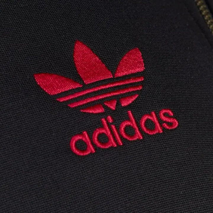 [BUNJANG] Adidas AC Milan Superstar Track Top Jersey / 아디다스 AC밀란 트랙탑 슈퍼스타 빈티지/검빨 트랙탑 저지/져지 집업
