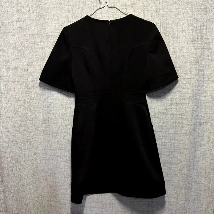 [BUNJANG] LUCKY CHOUETTE Black Short Sleeve Dress Size 36 / LUCKY CHOUETTE 럭키슈에뜨 블랙 반팔 원피스 36