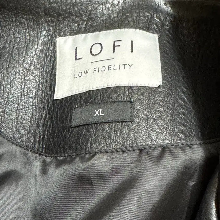 [BUNJANG] LOFI Genuine Leather Rider Jacket XL / 로파이 소가죽 라이더자켓