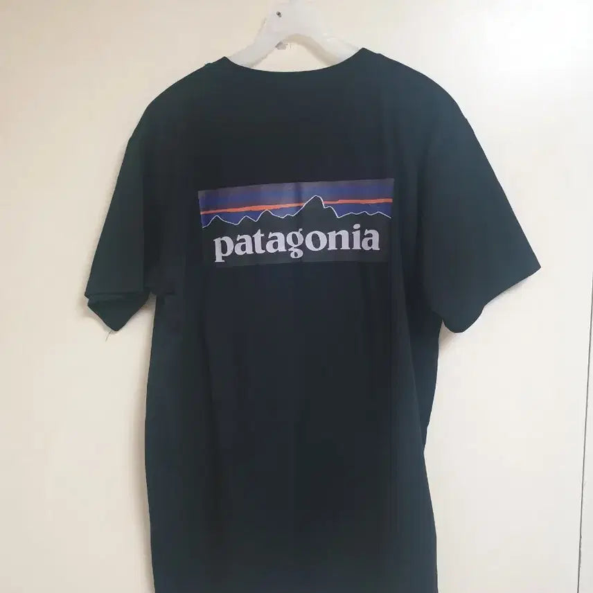 [BUNJANG] Patagonia Black Short Sleeve T-Shirt L / [여성] 파타고니아 블랙 반팔티 L