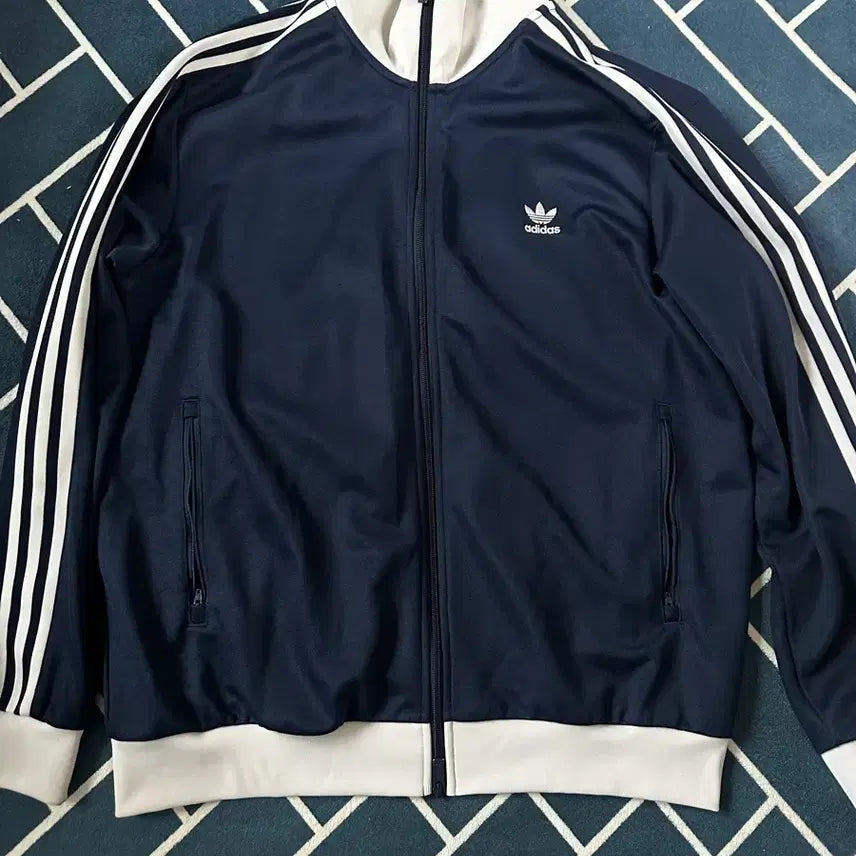 [BUNJANG] Adidas Beckenbauer Track Top Navy Indigo / 아디다스 베켄바우어 트랙탑 나이트 인디고