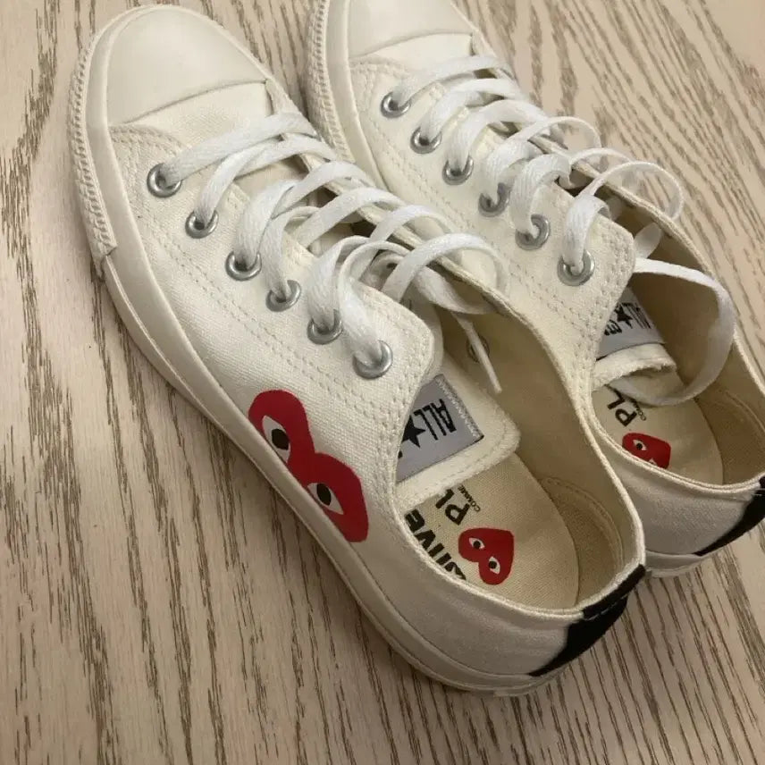 [BUNJANG] Comme des Garçons x Converse Canvas Shoes / 꼼데가르송 컨버스 신발