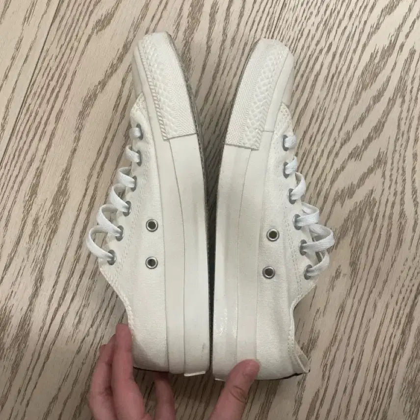[BUNJANG] Comme des Garçons x Converse Canvas Shoes / 꼼데가르송 컨버스 신발