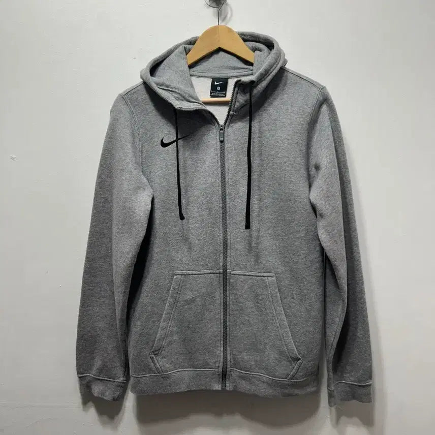 [BUNJANG] Nike Gray Hooded Zip-Up Hoodie (Size S) / 나이키 그레이 후드집업 S