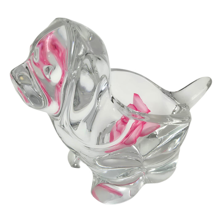 [BUNJANG] 1970s Sasaki Crystal Basset Hound Holder / 70s 사사키 크리스탈 빅 강아지 홀더