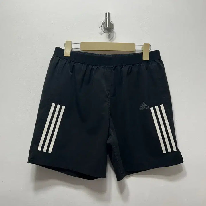 [BUNJANG] Adidas Three-Stripes Shorts Black XL / 아디다스 삼선 반바지 블랙 XL