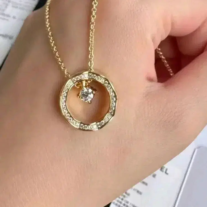 [BUNJANG] Chanel Gold Diamond Necklace / 샤넬 골드 다이아 목걸이