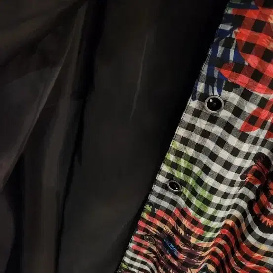 [BUNJANG] Brand Long Dress - Checkered Floral Print / 새것)브랜드 원피스88
