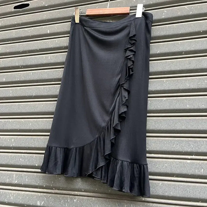 [BUNJANG] Blumarine Shirring Midi Skirt / Blumarine 셔링 미디 스커트