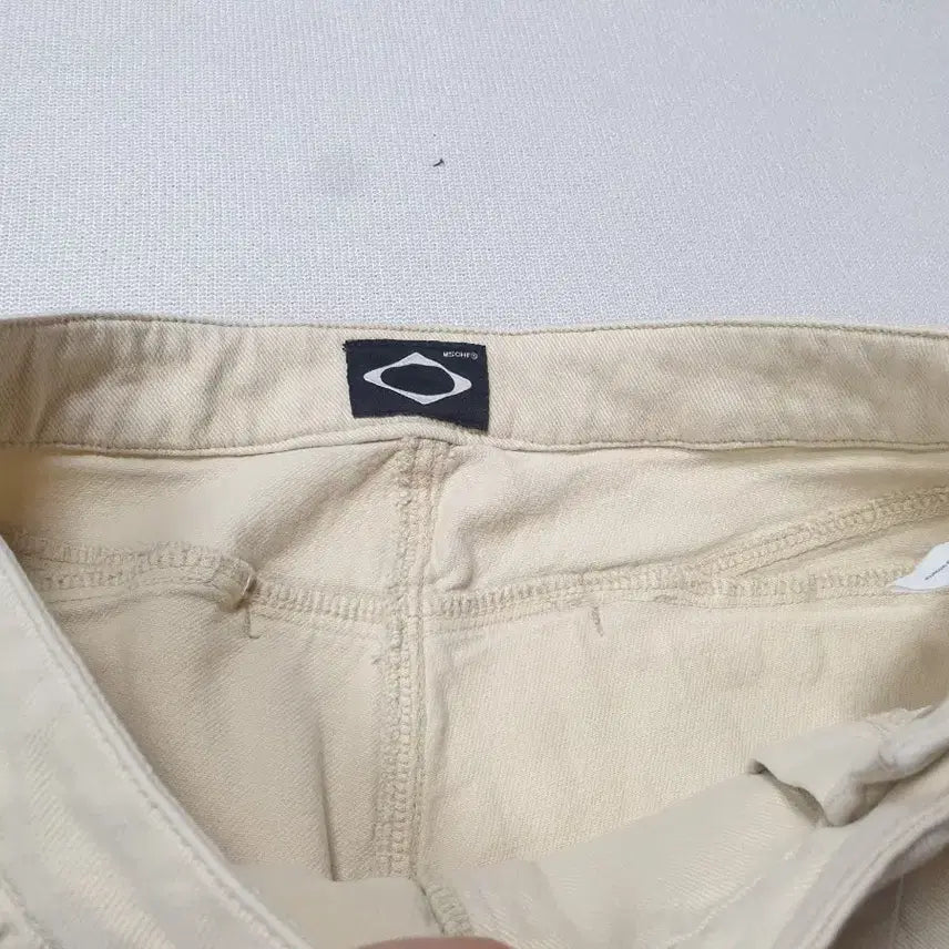 [BUNJANG] MSCHF Beige Bootcut Denim Pants Waist 26 / 미스치프 MSCHF 베이지 부츠컷 데님 팬츠 허리26