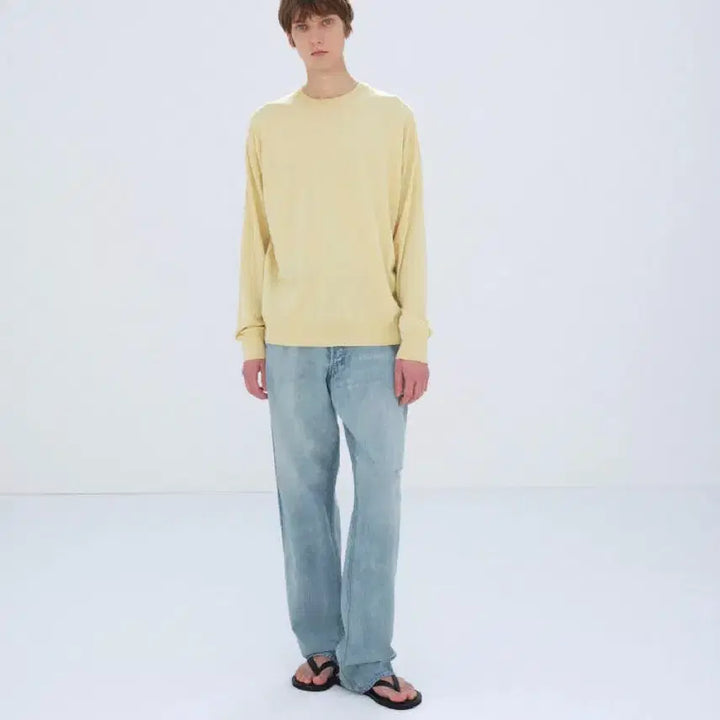 [BUNJANG] AURALEE 26SS Faded Selvedge Light Denim Wide Pants Size 30 / [30] 26ss 오라리 페이디드 셀비지 라이트 데님 와이드 팬츠